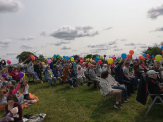 Gottesdienst auf der Steinhöhe Pfingsten 2025