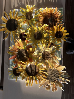 Sonnenblumen inspiriert von van Gogh