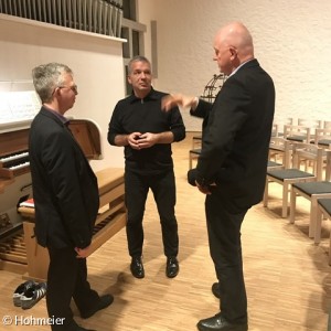 Orgelkonzert 2019 - Pfarrer Wolfrum, Herr Gensel, Herr Vleugels