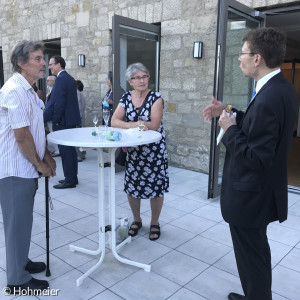 Familie Scholz mit Dekan Dr. Slenczka