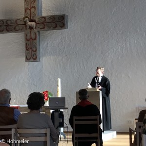 Verabschiedung Pfarrer Wolfrum - Dekan Dr. Slenczka